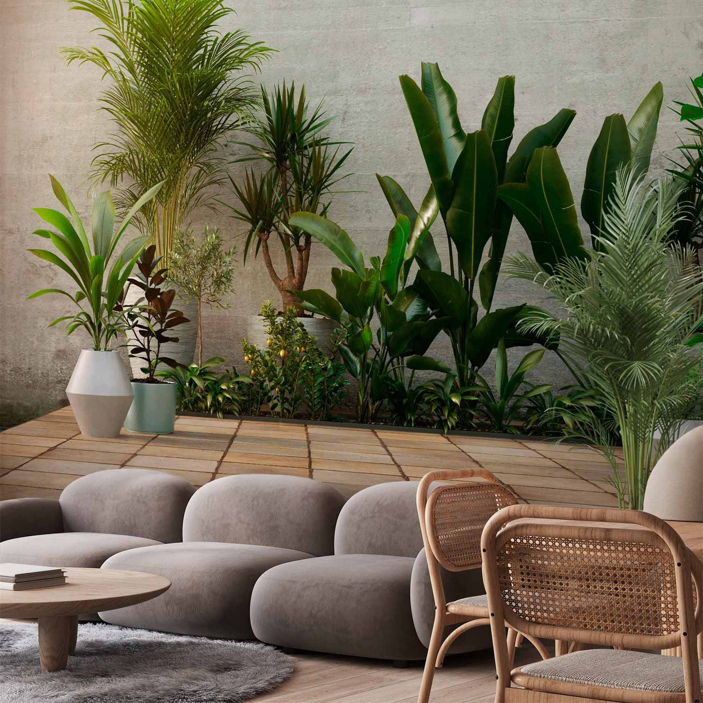 Wall Mural - Home Garden