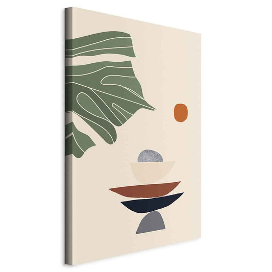 Canvas Print - On the Sunny Terrace (1 Part) Vertical