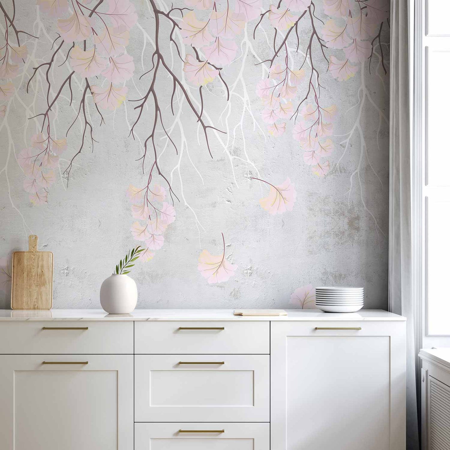 Mural de pared - Plantas misteriosas - Primera variante