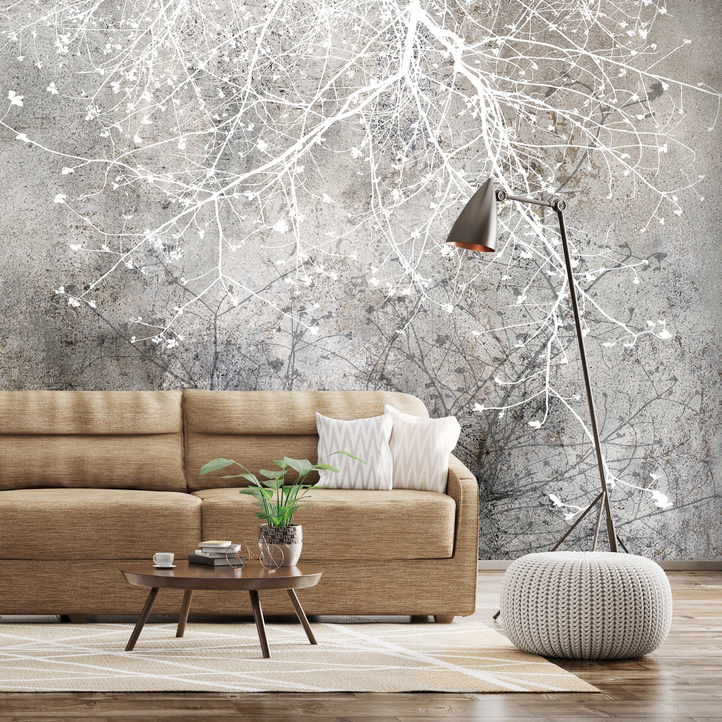 Wall Mural - Clear Branching