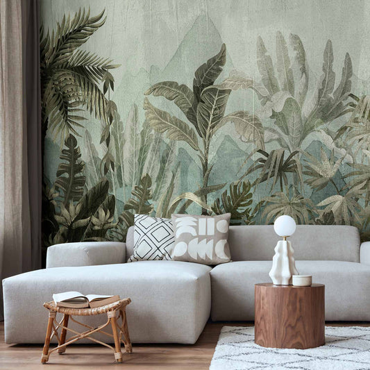 Mural de pared - Jungla de montaña