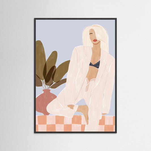 Too Lazy To Yoga by Ivy Green Illustrations