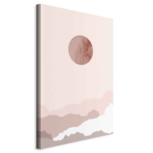 Canvas Print - Pastel Planet (1 Part) Vertical