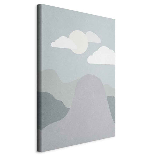 Canvas Print - Mountain Adventure (1 Part) Vertical
