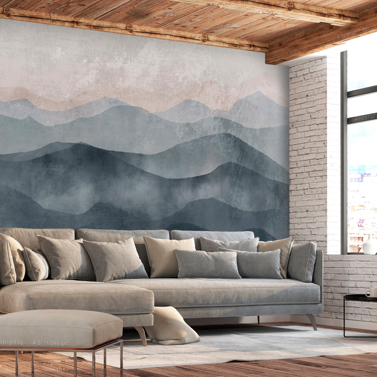 Wall Mural - Blue Mountains