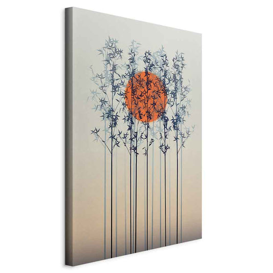 Canvas Print - Lonely Twilight (1 Part) Vertical
