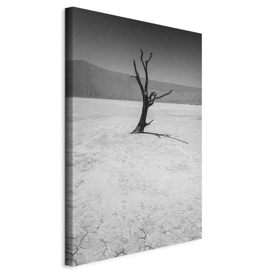 Canvas Print - Tree in the Desert (1 Part) Vertical