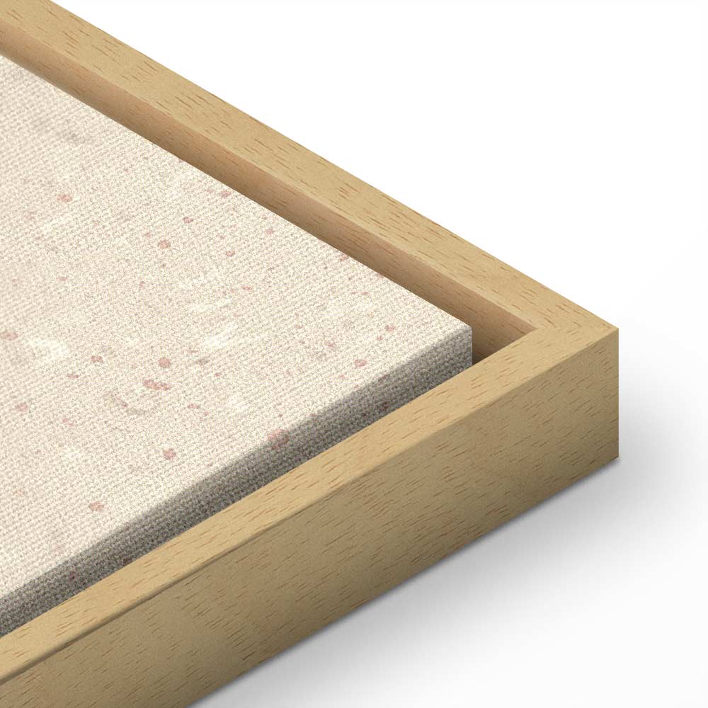 Impresión en lienzo - Salt Square - Casas adosadas coloridas ilustradas sobre un fondo de cielo nublado
