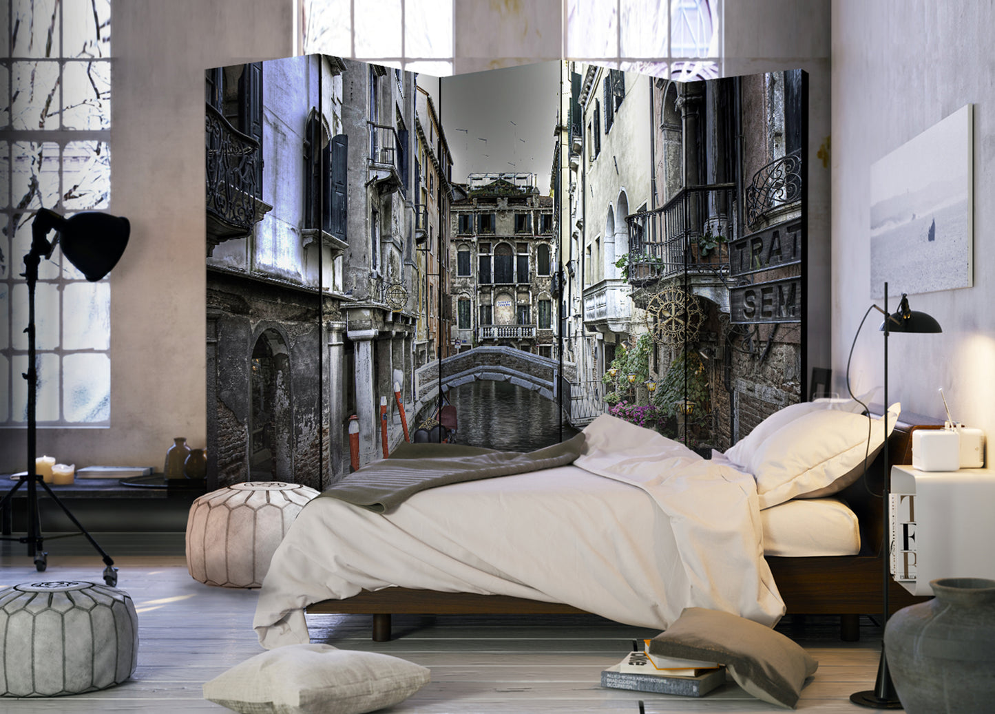 Room Divider - Romantic Venice II