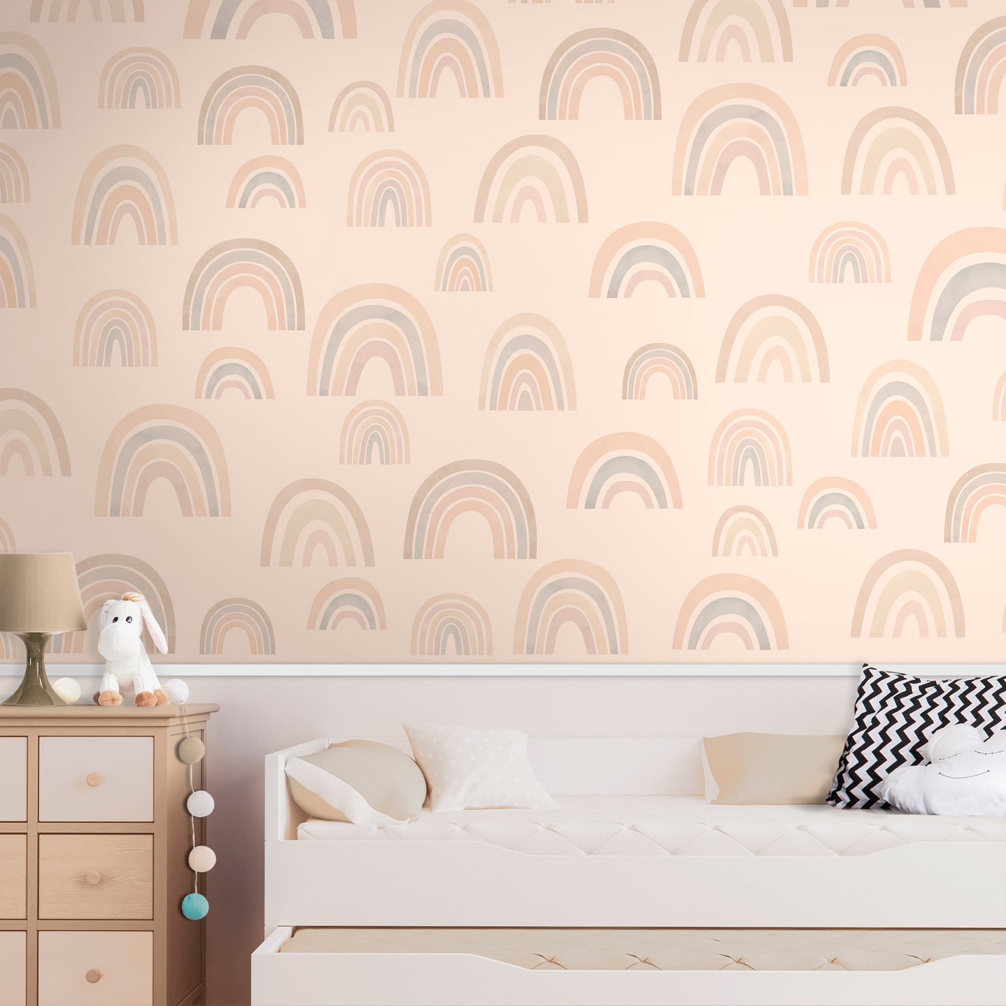 Wall Mural - Pastel Rainbows