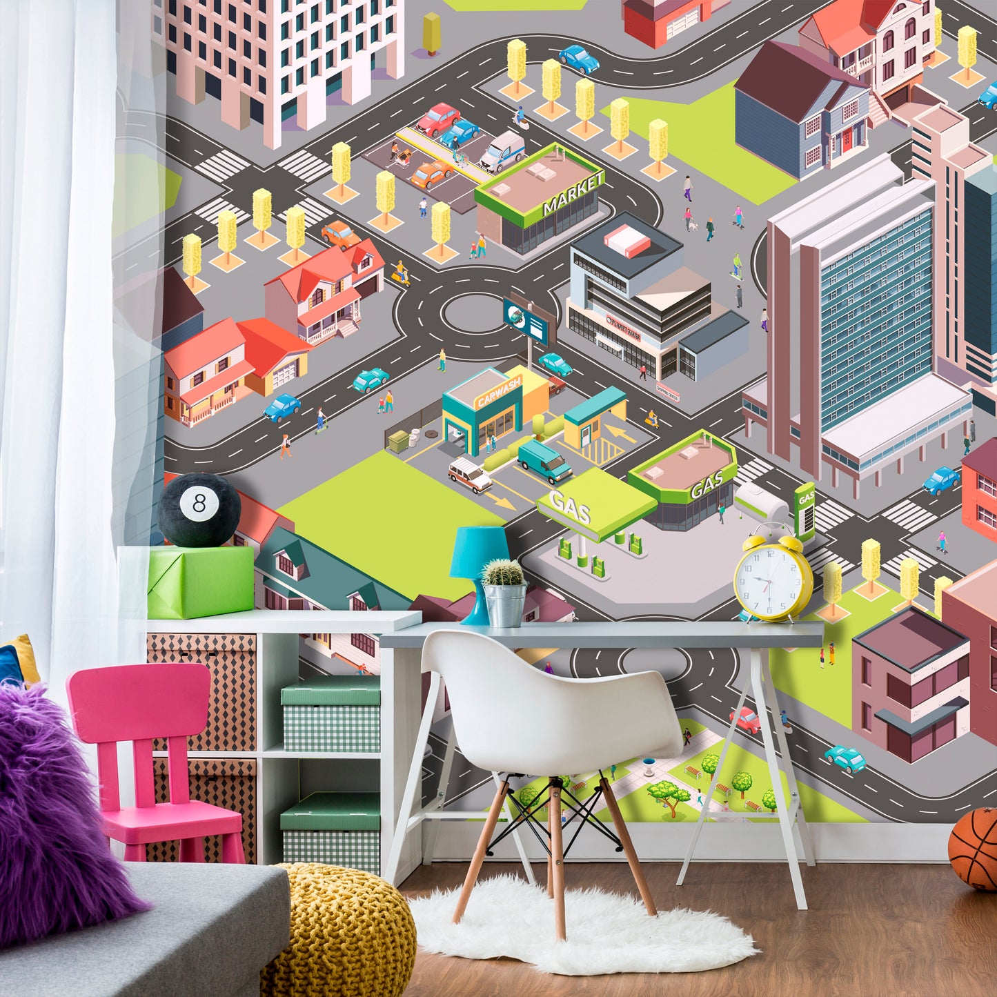 Wall Mural - In the City