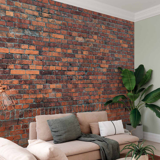 Wall Mural - Vintage Wall (Red Brick)