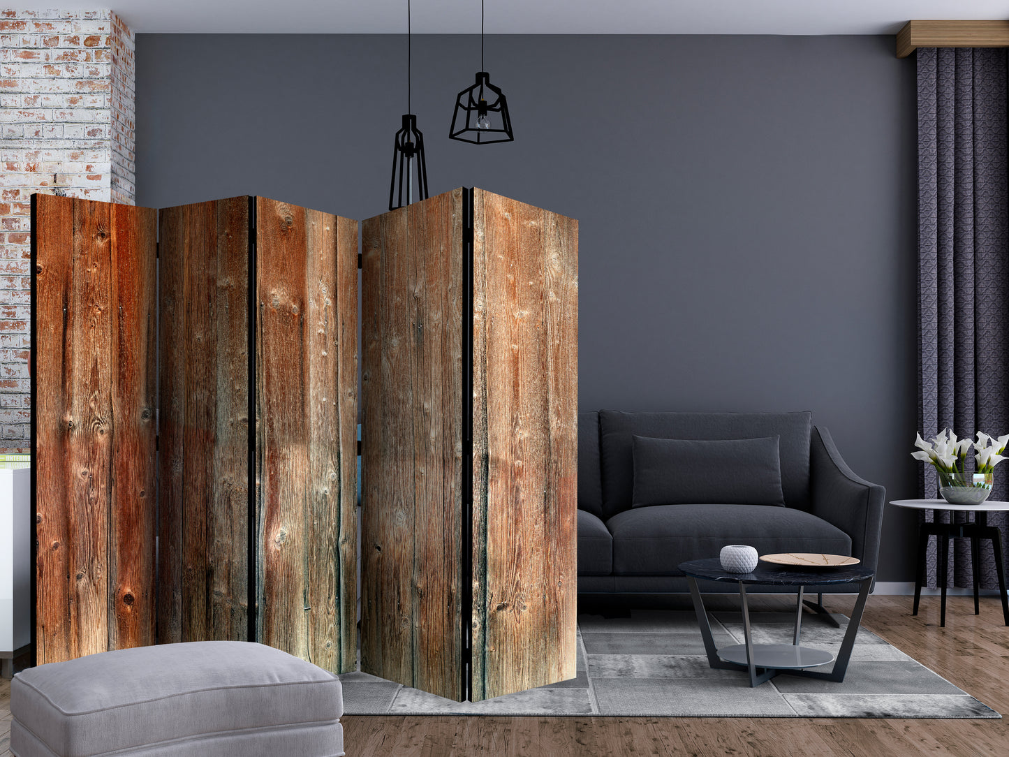 Room Divider - Forest Cottage II