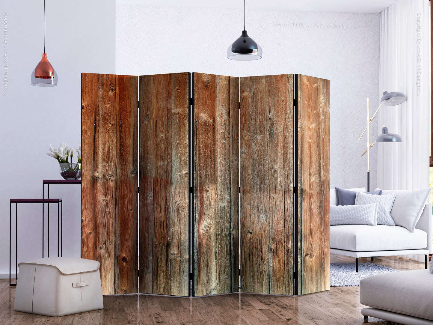 Room Divider - Forest Cottage II
