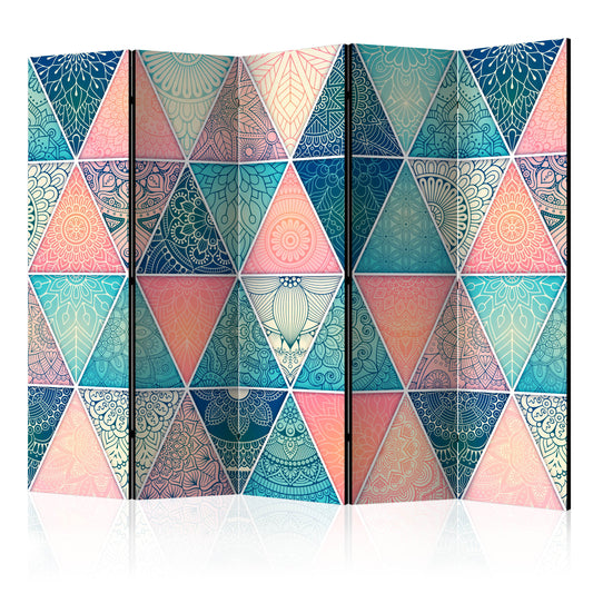 Room Divider - Oriental Triangles II