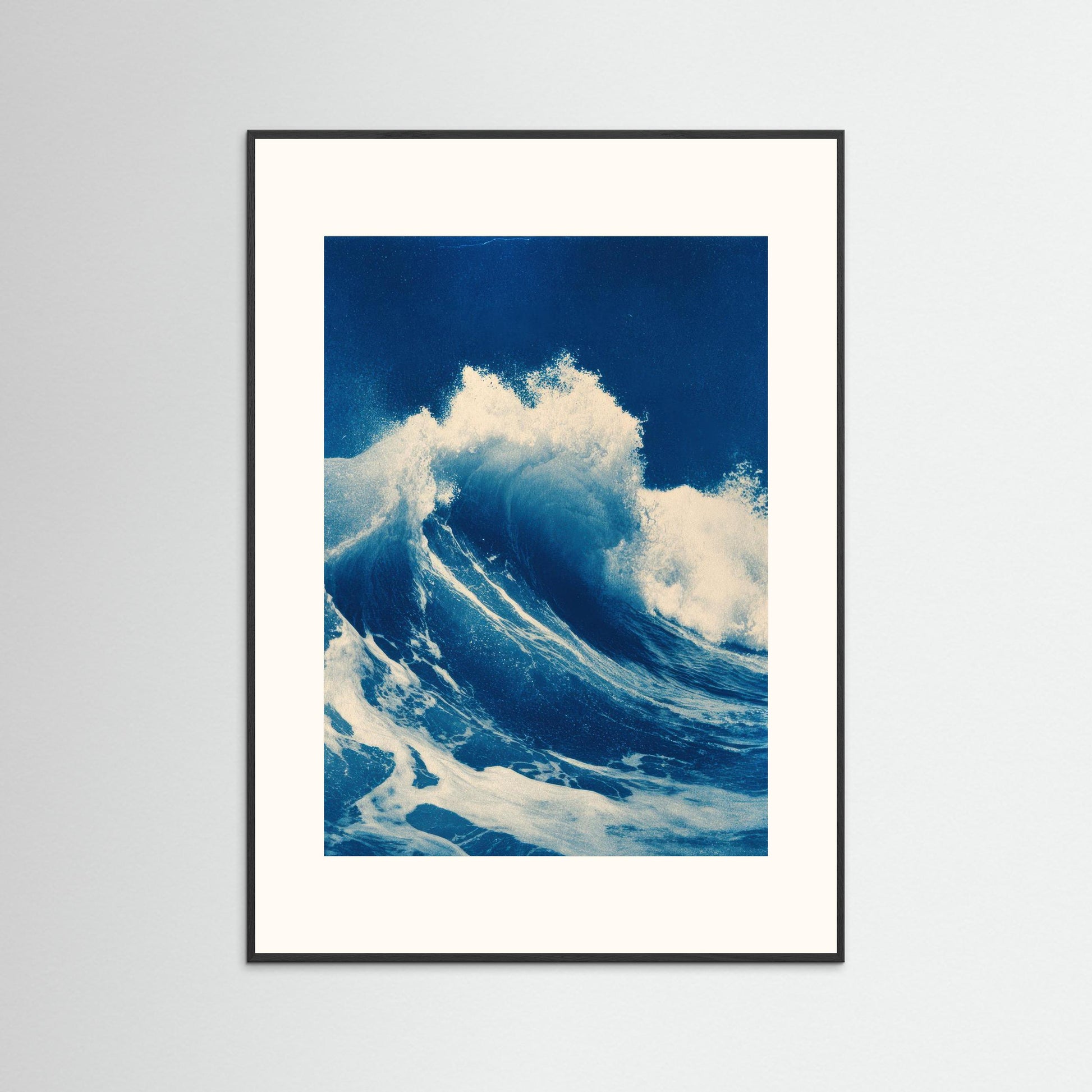 Art Print. Blue Wave