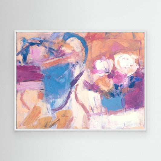 Art Print on Canvas.  Colour Bouquet