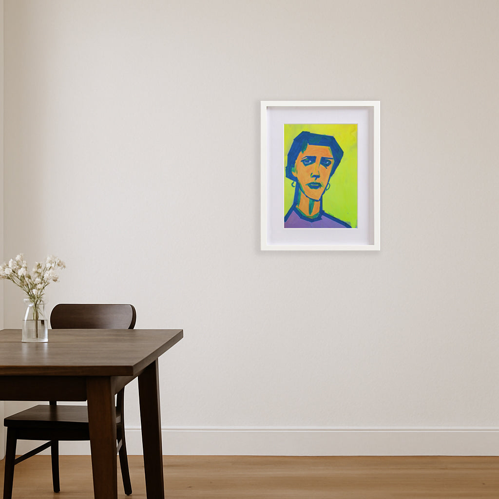 Poster print: Retrato de mujer