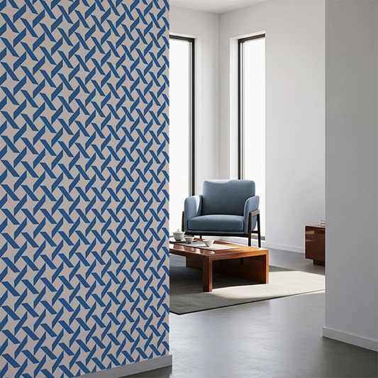 White Star Wall Paper