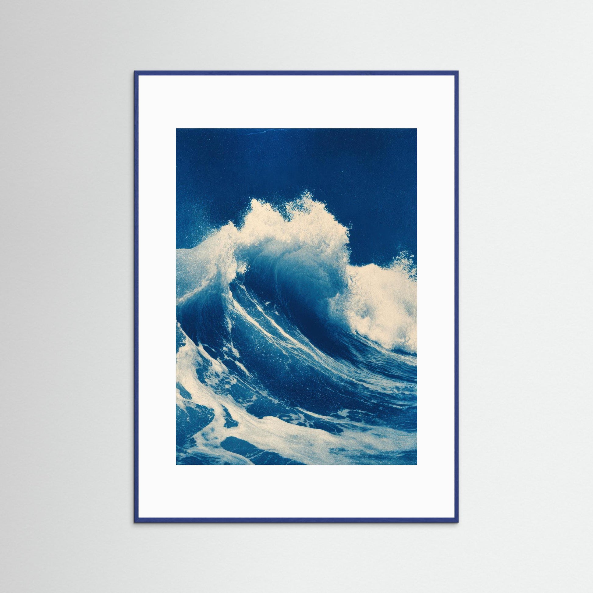 Art Print. Blue Wave