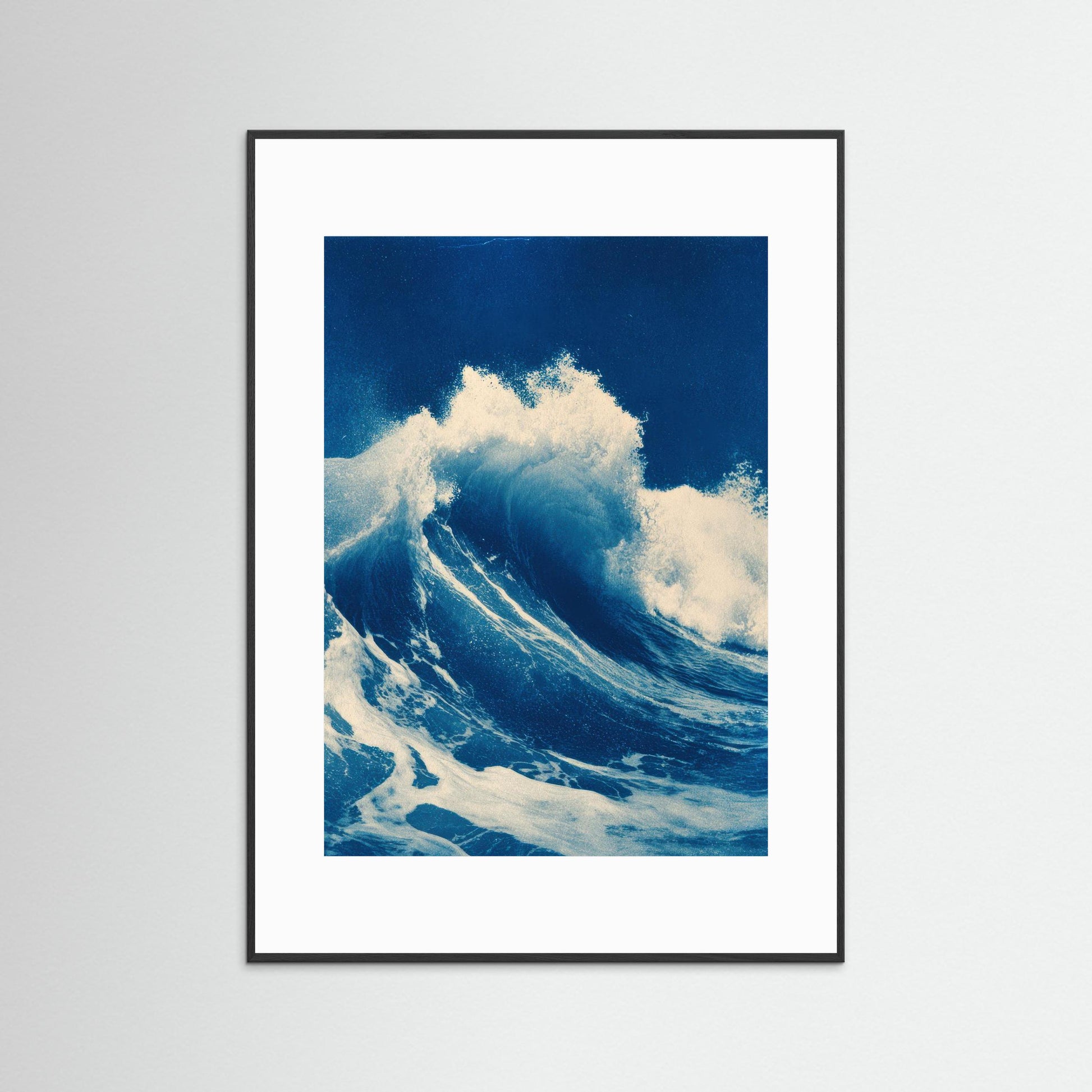 Art Print. Blue Wave